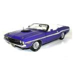 Greenlight マッスルカー Garage - Dodge (ドッジ) Challenger Convertible (1970, 1:18, Plum Crazy) ミ