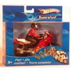 Hot Wheels (ホットウィール) Superstunt Wheelie! Red Motorcycle ミニカー ダイキャスト 車 自動車 ミ