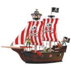 Woodland Adventures Pirate Ship ミニカー ミニチュア 模型 プレイセット自動車 ダイキャスト