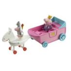 PEPPA PIG PRINCESS PEPPA'S ROYAL HORSE &amp; PUSH CARRIAGE NEW