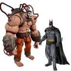 DC Collectibles Batman: Arkham Asylum: Bane vs. Batman (バットマン) アクションフィギュア, 2-Pack