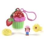 Strawberry Shortcake Tiny Treats: Strawberry Shortcake with Cupcake Keychain ドール 人形 フィギュ