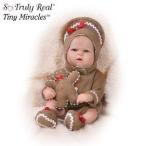 Sandy Faber Tiny Miracles Ginger Ringle In The Holiday Babies: Realistic Lifelike Vinyl Baby Doll