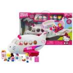 Hello Kitty Airlines Jet Plane プレイセット ミニカー ミニチュア 模型 プレイセット自動車 ダイキャス