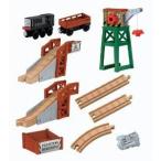 Thomas &amp; Friends (きかんんしゃトーマス) Wooden Railway Figure 8 Diesel Works プレイセット ミニカー