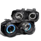 Acura Integra Rs Gs Ls Black Halo Projector Headlights Lamps ミニカー ミニチュア 模型 プレイセット