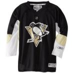 NHL Youth Pittsburgh Penguins Team Color Replica Jersey - R58Hwbpp (BlackL/XL)