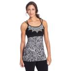 prAna Women's Kaley Tunic Top Black Lagoon Medium