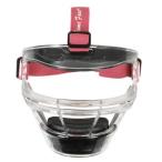 Markwort Game Face Sports Safety Mask (Clear with Pink Ponytail Harness Medium)