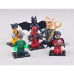 Lot of 6 Set Toys Super Hero (スーパーヒーローズ) Deadpool Batman (バットマン) Green Lantern (グリ