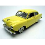 1951 Kaiser Henry J Platinum ダイキャスト Yellow 1:18 ミニカー ダイキャスト 車 自動車 ミニチュア