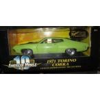 #36383 Ertl American Muscle 1971 Torino Cobra,Lime Green 1/18 スケール ダイキャスト ミニカー ダイ