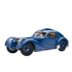 1938 Bugatti 57SC Atlantic Blue With Spoke Wheels 1/18 by Autoart (オートアート) 70942 ミニカー ダ