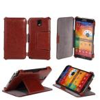 AceAbove Samsung Galaxy Note 3 Case - Protective Stand Case for Galaxy Note III [Brown]