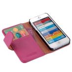 i-Blason Apple iPhone 5C Leather Book Folio Wallet Case 4G LTE AT&T / Verizon / Sprint CDMA GSM Ve