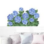 ウォールステッカー 花 植物 おしゃれ 紫陽花 北欧 カフェ モダン 窓 あじさい ダマスク トイレ ステッカー アジサイ 木 シール 壁紙 玄関 花びら 夏 vr02668