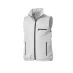 空調機能付き ベスト KU91830 ウェアのみ シルバー Lサイズ