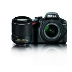 Nikon D3200 24.2 MP CMOS デジタル一眼レフカメラ 18-55mmと55-200mm VR DXズームレンズ付き