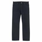16d16[ превосходный товар ] LOUIS VUITTON Louis Vuitton Denim брюки черный Denim низ Damier рисунок размер 40 оттенок черного хлопок 100% телячья кожа мужской джентльмен одежда u02t