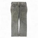 69d30 американский производства TRUE RELIGION True Religion RICKY распорка Fit Denim Denim брюки . type Mark подкова хлопок 100% мужской джентльмен одежда u02t