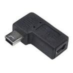 変換名人 変換プラグ USB mini5pin 左L型(フル結線) USBM5-LLF