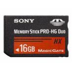ショッピングメモリースティック ソニー メモリースティック PRO-HG デュオ HX 16GB MS-HX16B