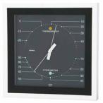 EMPEX 温度・湿度計 MONO 温度・湿度計 置き掛け兼用 MN-4832 ブラック