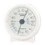 EMPEX 温度・湿度計 セレステ 温度・湿度計 卓上用 TM-5501 ホワイト