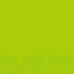 WE ARE ONE-CERTIFICATE- ／ TRICERATOPS (CD)