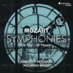 モーツァルト_交響曲第36番「リンツ」&第38番「プラハ」 ／ アンサンブル・レゾナンツ/リッカルド・ミナージ (CD)