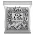 ERNIE BALL 2406 クラシックギター弦 (28-42) ERNESTO PALLA BLACK & SILVER NYLON CLASSICAL GUITAR STRINGS