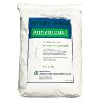 クエン酸 無水 25kg 食用 粉末 業務用 食品添加物 結晶　ISO9001,14001認証品 北海道 沖縄 配送不可