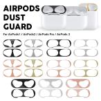 AirPods1・2 / AirPods Pro1・2 / AirPods3 motomo Airpods Dust Guard エアーポッズダストガード 金属粉侵入防止シール 防塵 埃 アクセサリー 保護 ネコポス