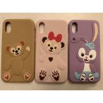 アイフォンケース キャラクター　ダッフィー シェリーメイ ステラルー Iphone6/7/8 IphoneX/XS/XR Iphone11/11ProMaxシリコンケース