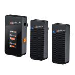 [ б/у ]COMICA Vimo C2 беспроводной микрофон шум отмена кольцо 2.4GHz. отправка растояние 200m камера смартфон PC передатчик 