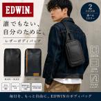 EDWIN Edwin кожа × Denim сумка "body" one сумка на плечо искусственная кожа 