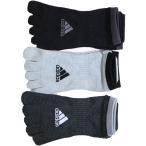 3足セット（adidas）アディダス　メンズ五本指ソックス　06023w06033w　3ｐ靴下　スニーカー丈の5本指ソックス