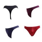 PREMIUM глянец спорт T-back ( нейлон микро нить )( боковой ширина 4cm) мужской внутренний 