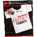 ショッピングステテコ Hanes ヘインズ 赤ラベル 3Ｐ−パック クルーネックTシャツ(ヘインズtシャツ) 赤パック RED PACK レッドパック　白3枚組み　ヘインズｔシャツ