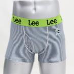 リー（Lee） ボクサーパンツ メンズ ストライプ柄 前開き 綿 ストレッチ 下着 ボクサー パンツ 前あき かわいい ボクサー ブランド