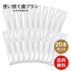 歯ブラシ 使い捨て 20本セット ハミ