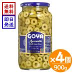 GOYA зеленый оливковый ( ломтик ) большой бутылка 900g 4 шт goya оливковый. реальный нижний rusia производство man The niro вид ломтик бутилированный оливковый 