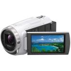 ソニー ビデオカメラ Handycam HDR-CX680 光学30倍 内蔵メモリー64GB ホワイト HDR-CX680 W　新品