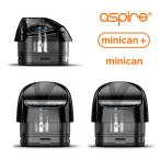 電子タバコ ベイプ Aspire アスパイア Minican ミニカン 交換用POD 1.2Ω 2.0ml 1.0Ω 0.8 3.0ml  2個入り メッシュコイル ベプログ VAPE ベープ