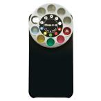 TMY iPhone4/4S用カバー カラーコレクション レンズフィルター付 ブラック CV-04BK _