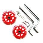 [ параллель импортные товары ]LED мигает ребенок велосипед пассажирский колесо красный светится Kids велосипед колесо 12-20 дюймовый __