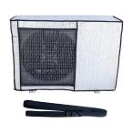 ショッピング室外機カバー 【並行輸入品】エアコン室外機カバー 78×55×30cm アルミ素材 保護カバー 日よけ 省エネ 節電 固定 遮熱シート 防水 反射 オールシーズン __