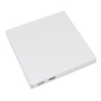 USB2.0外付けDVDドライブ ホワイト バスパワー CD-R CD-ROM DVD-ROM Windowsポータブル __