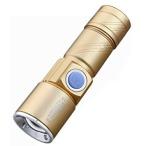 [ параллель импортные товары ]USB заряжающийся маленький размер LED рука light gold 200 люмен мигает чуть более свет _