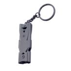 [ параллель импортные товары ] большой громкость 150dB свисток черный из нержавеющей стали Survival альпинизм предотвращение преступления . дефект SOS _